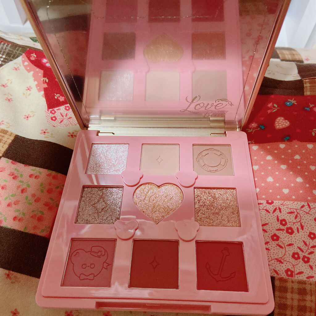 Love Bear 9色 アイシャドウパレット/FlowerKnows/アイシャドウパレットを使ったクチコミ（2枚目）