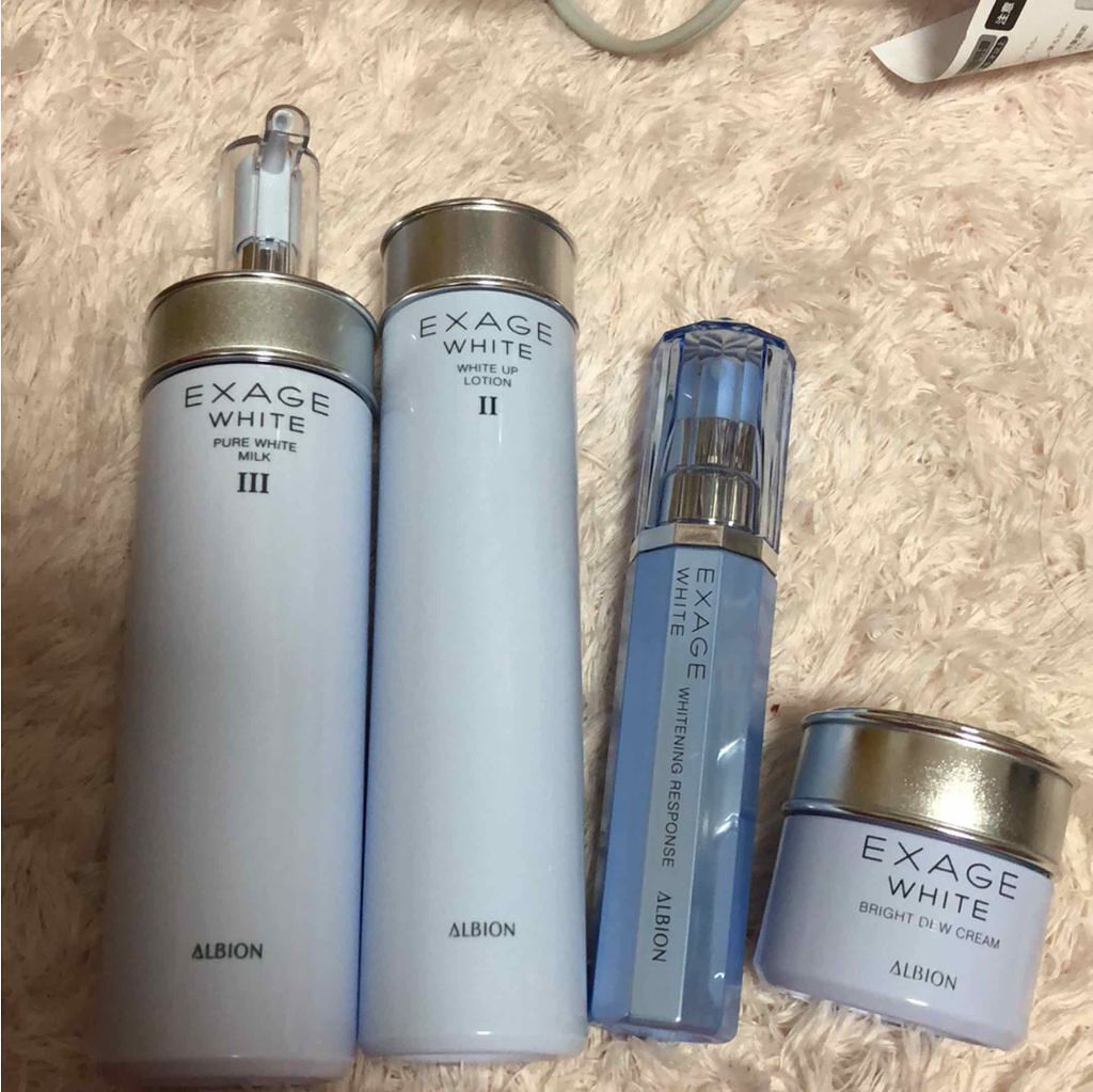 エクサージュホワイト ピュアホワイト ミルク III/ALBION/乳液を使ったクチコミ(1枚目)