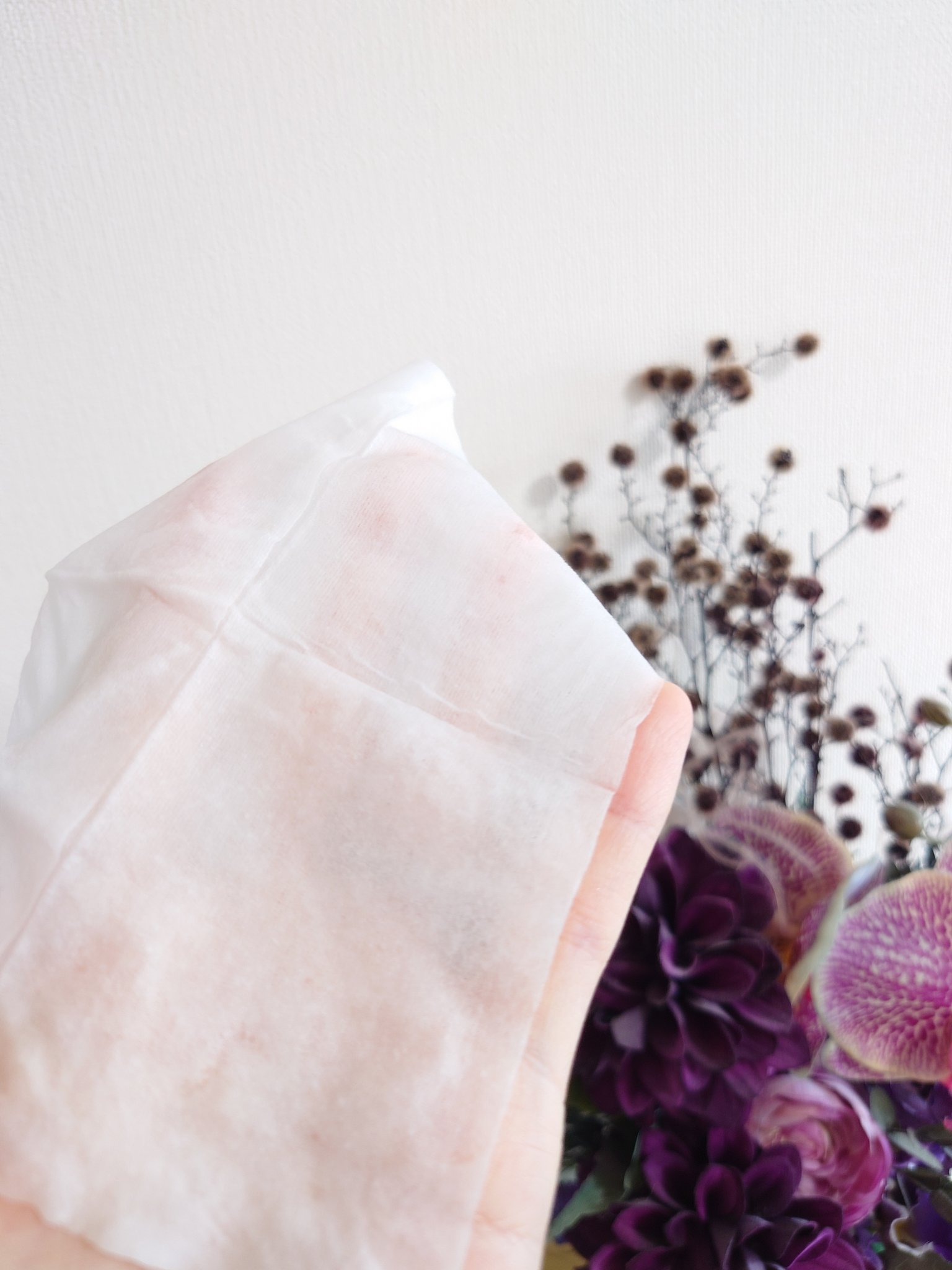 アクアセラムシートマスク/ミティア オーガニック/拭き取り化粧水を使ったクチコミ（3枚目）