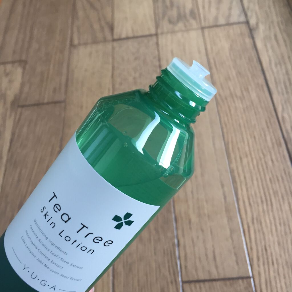 ティーツリースキンローション/ユーガ/化粧水を使ったクチコミ（3枚目）