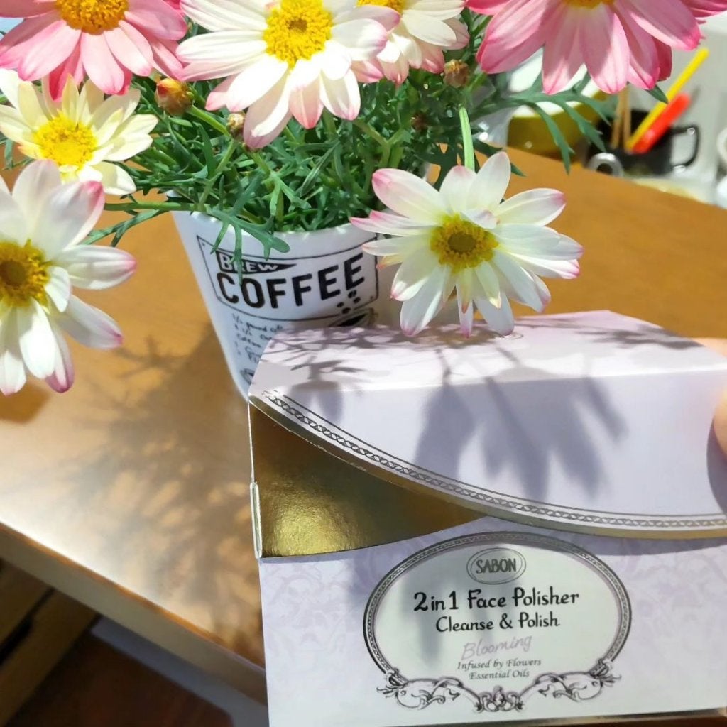 フェイスポリッシャー ブルーミング/SABON/スクラブ・ゴマージュを使ったクチコミ(5枚目)