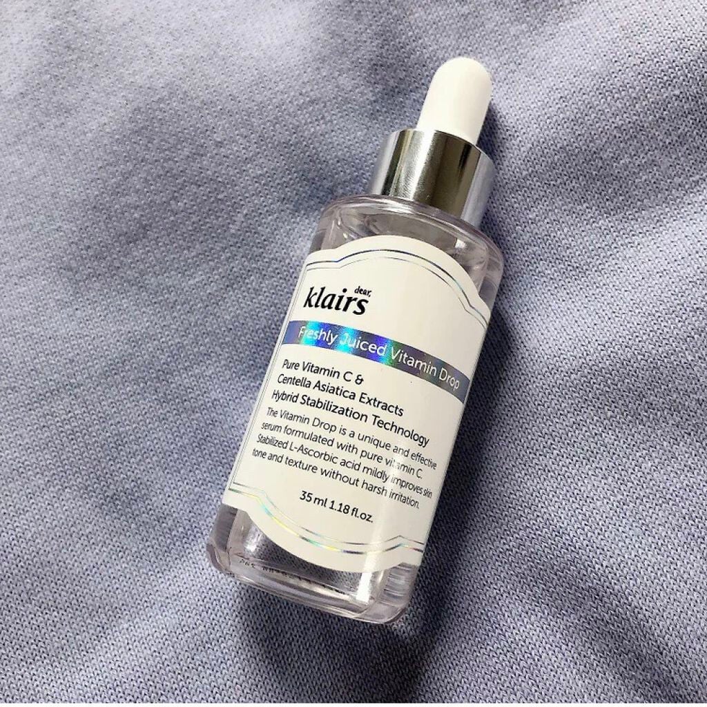 フレッシュリージュースドビタミンドロップ(35ml)/Klairs/美容液を使ったクチコミ(1枚目)