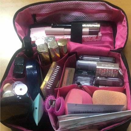 NMB48吉田朱里プロデュースオールインワンBIGメイクポーチ/主婦の友社/雑誌を使ったクチコミ(2枚目)