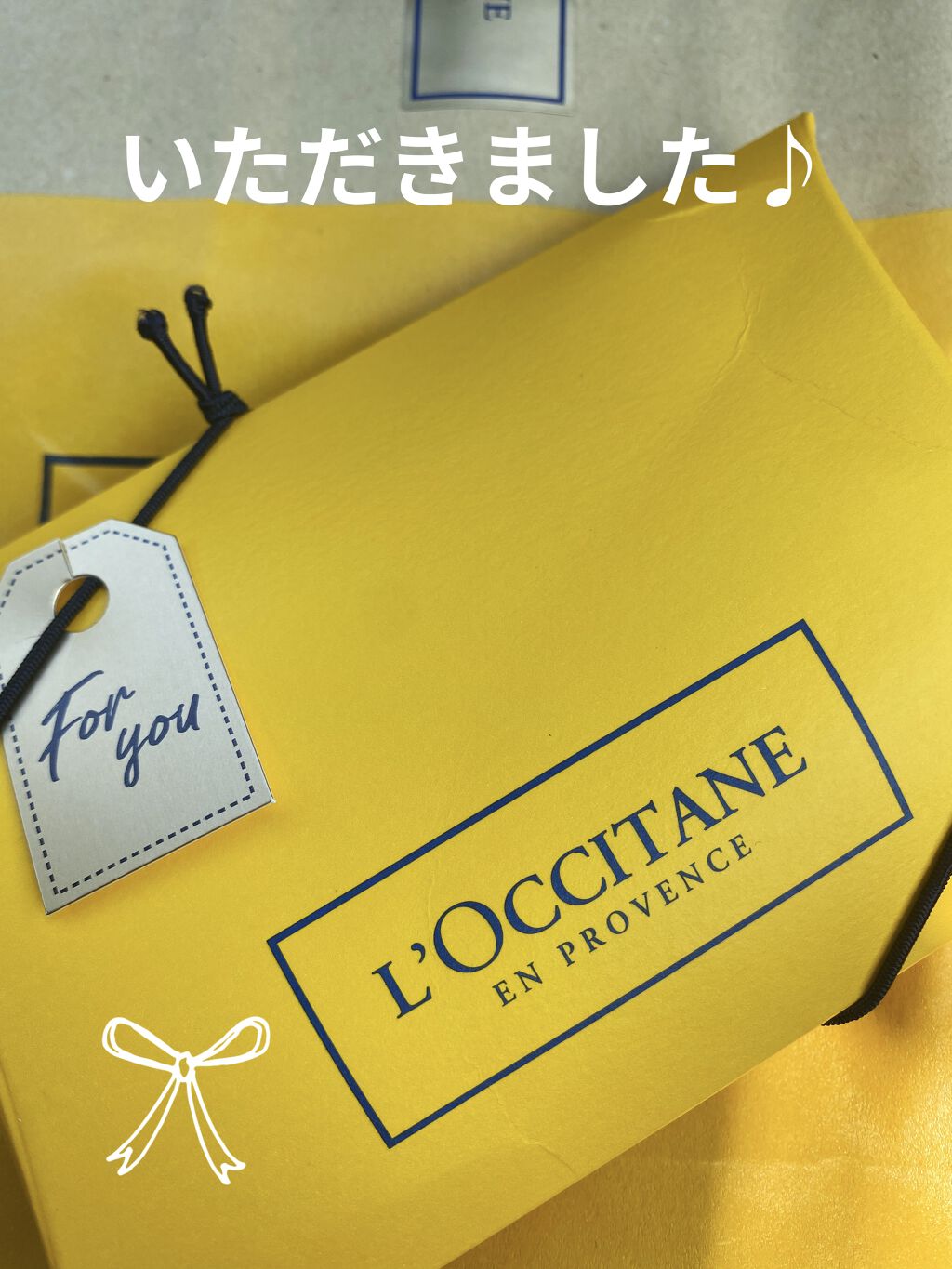 エルバブランシュ ハンドクリーム/L'OCCITANE/ハンドクリームを使ったクチコミ（1枚目）
