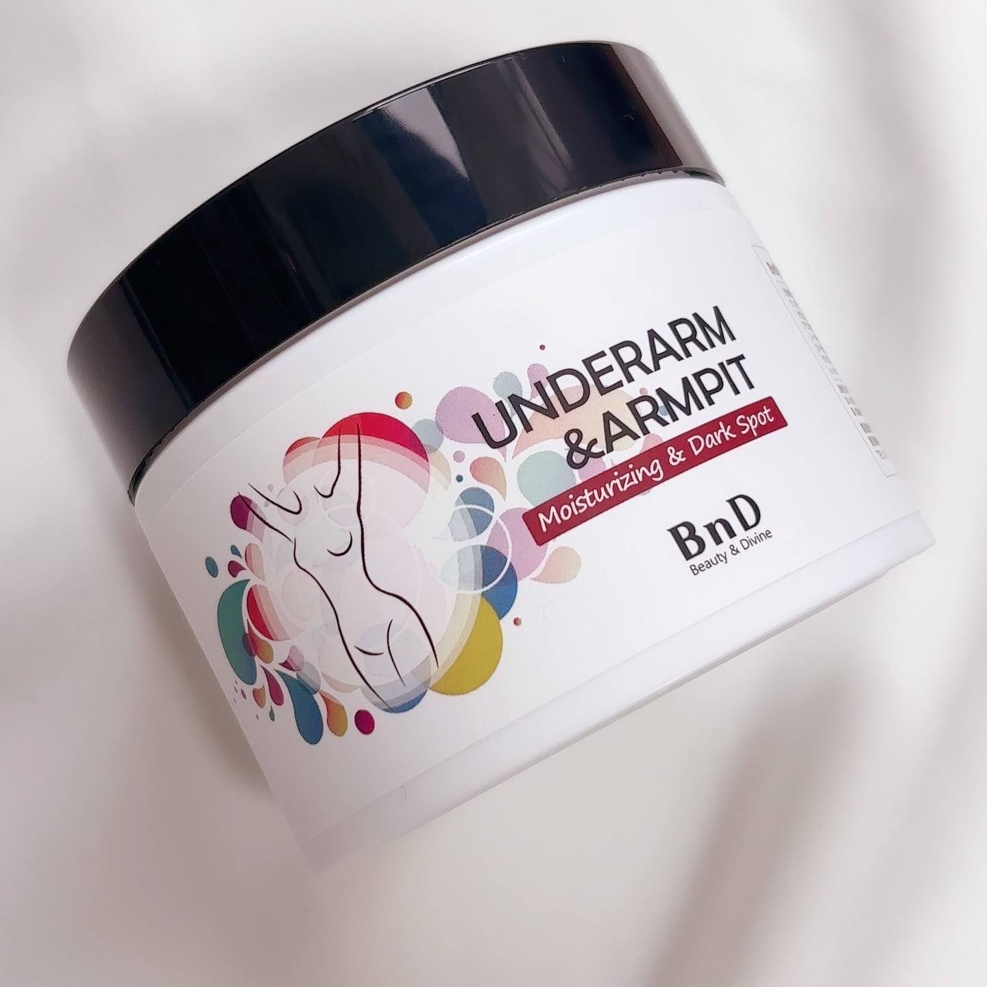 BnDアンダーアームクリーム(ボディクリーム)/BnD/デリケートゾーンケアを使ったクチコミ（1枚目）