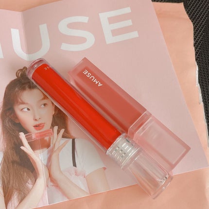 デュー ベルベット/AMUSE/口紅を使ったクチコミ(1枚目)