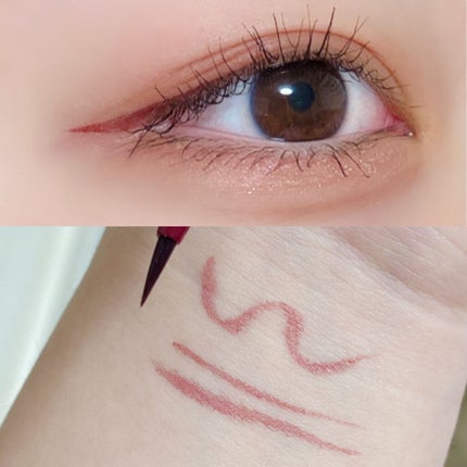 カラーインパクト リキッドライナー/Visée/リキッドアイライナーを使ったクチコミ(2枚目)