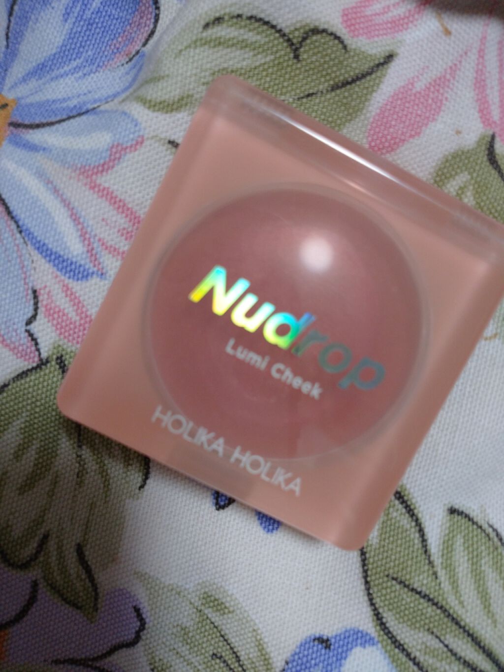 ヌードロップ ルミチーク/HOLIKA HOLIKA/ジェル・クリームチークを使ったクチコミ(1枚目)