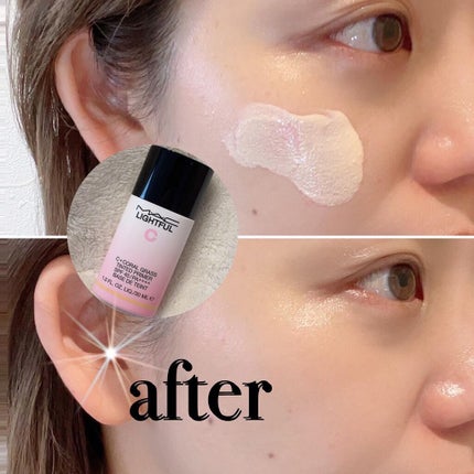 ライトフル C+ティンティッド プライマーSPF45(PA++++)/M・A・C/化粧下地を使ったクチコミ(5枚目)