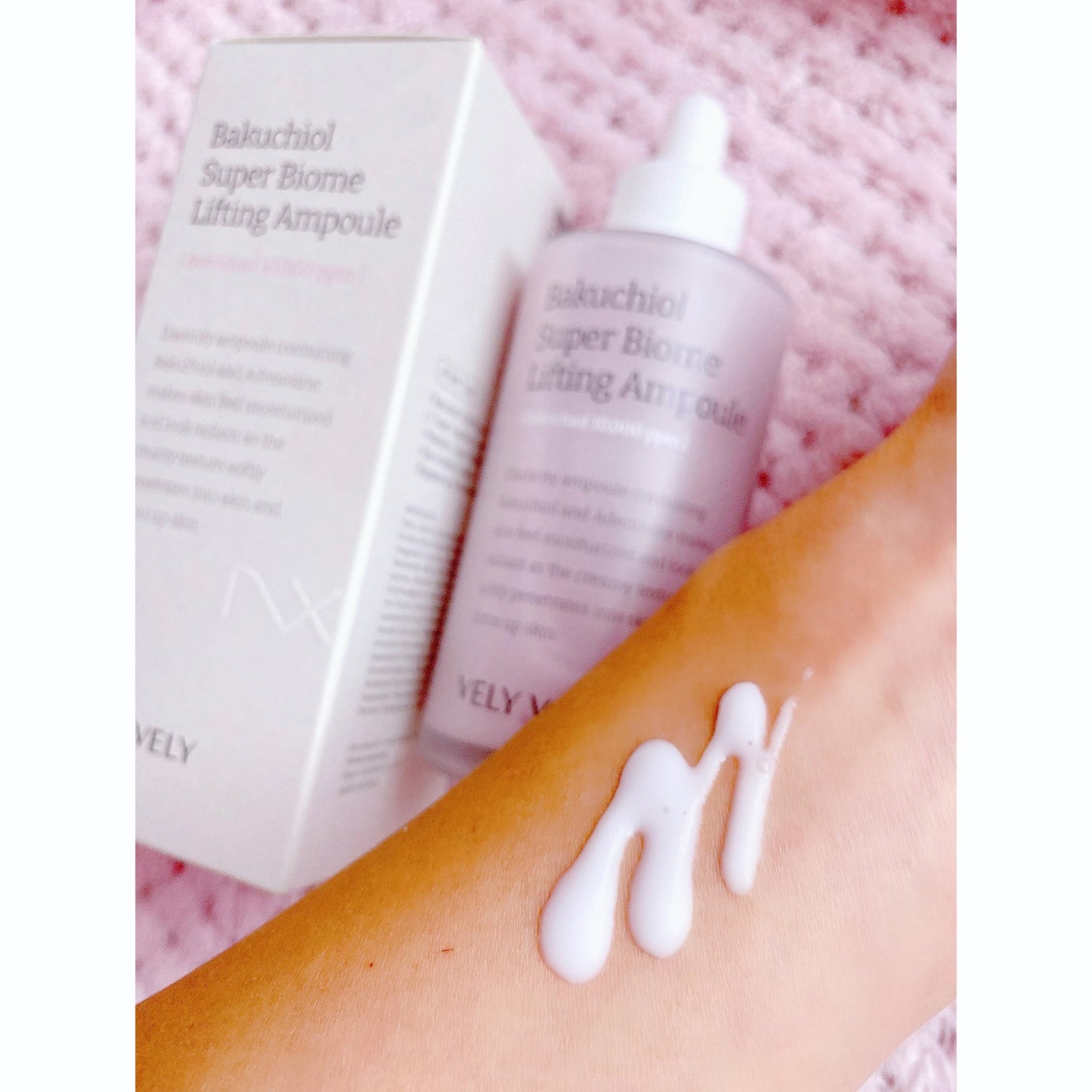 バクチオールスーパーバイオーム リフティングアンプル/VELY VELY/美容液を使ったクチコミ(4枚目)