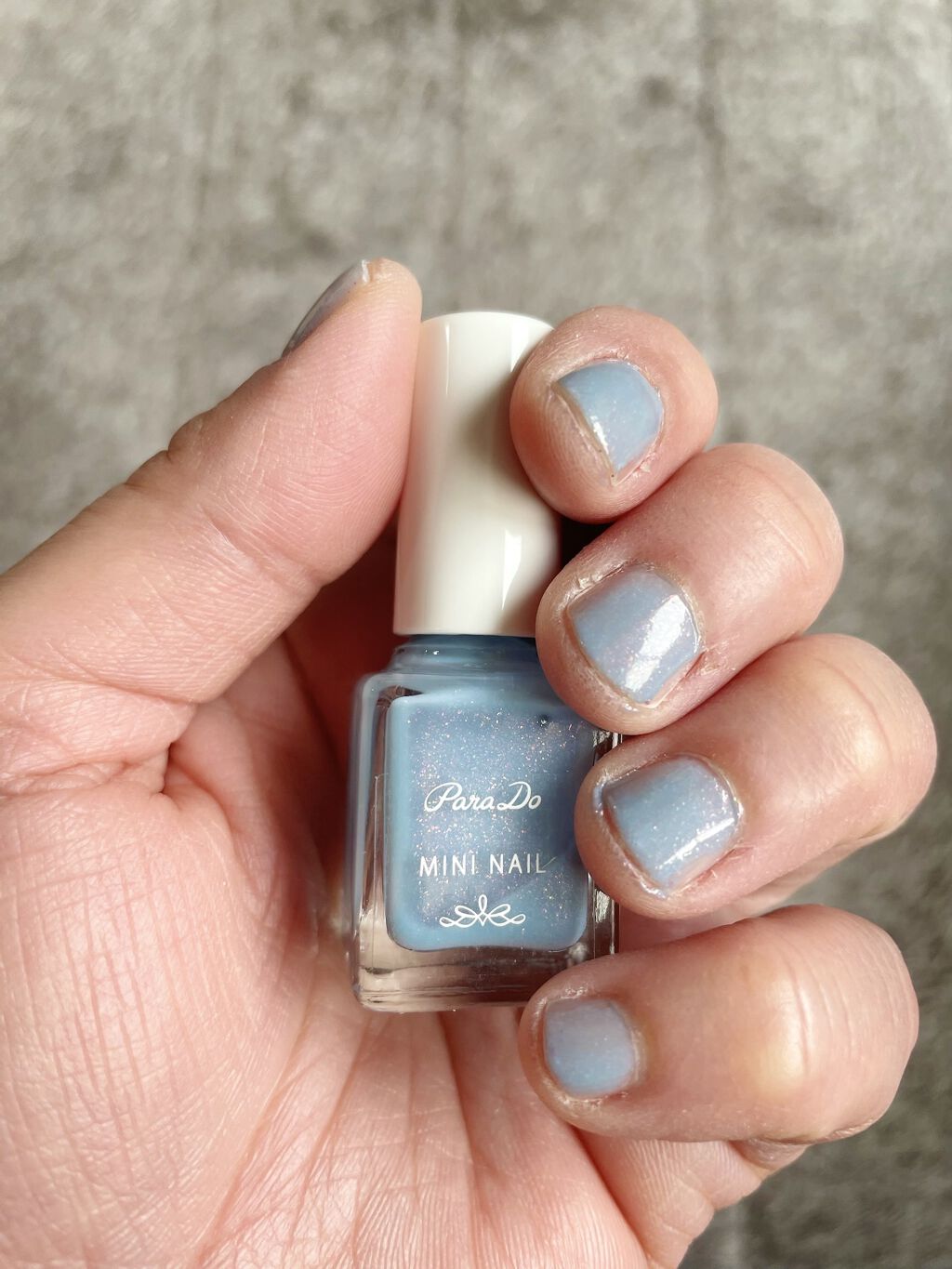 ミニネイル BL10 ブルーバイオレット/パラドゥ/マニキュアを使ったクチコミ（2枚目）