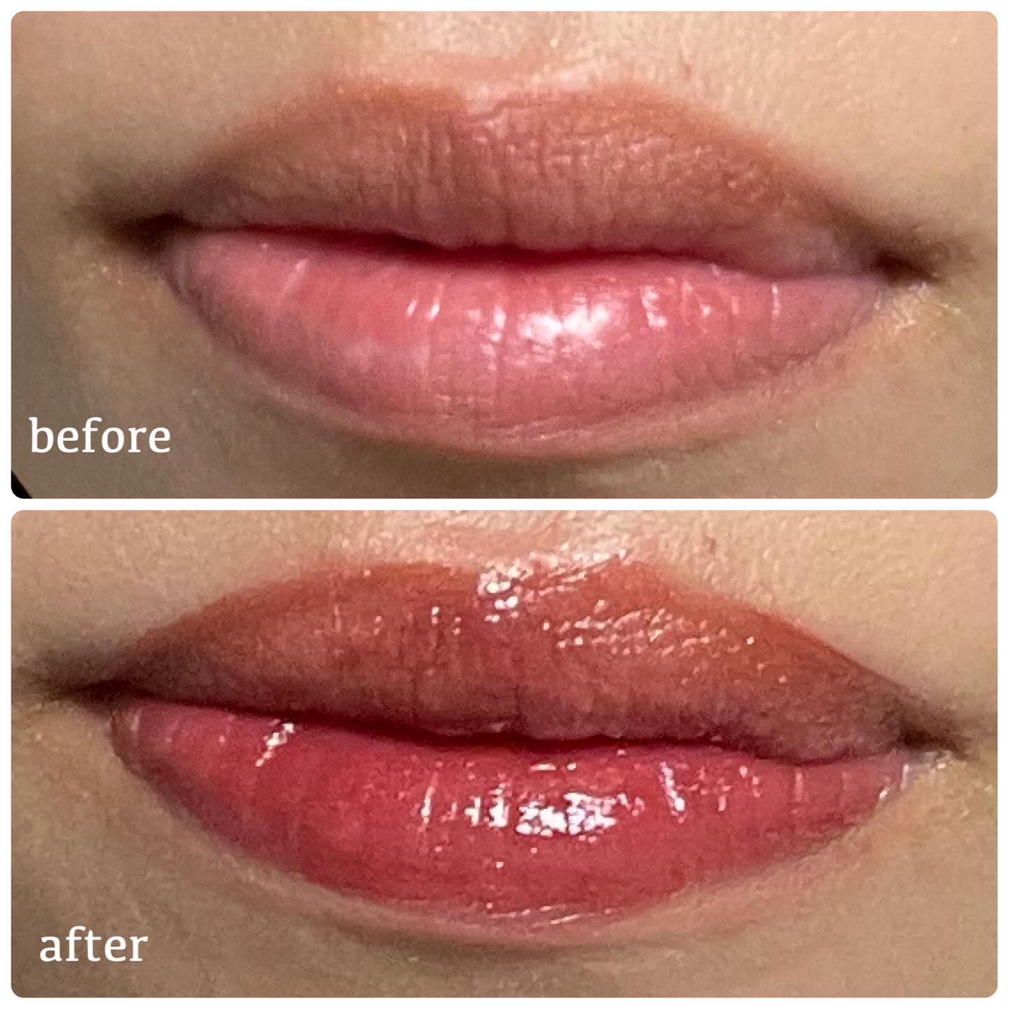 グロウラッピングティント/LIPGUARDIAN/リップティントを使ったクチコミ（2枚目）