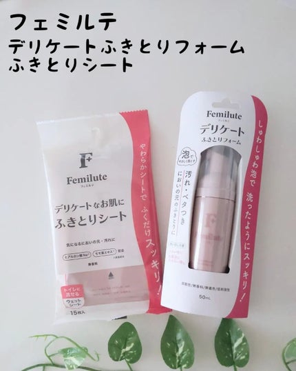 ふきとりシート/Femilute/デリケートゾーンケアを使ったクチコミ(1枚目)