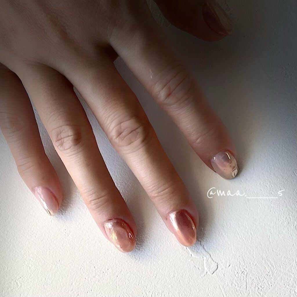 毎日投稿❤︎プチプラで小綺麗な50代を目指す‼️❤︎ on LIPS 「.❤︎あわーい🍊のオーロラにしてクリアでぽこぽこ❤︎疲れがたま..」(5枚目)