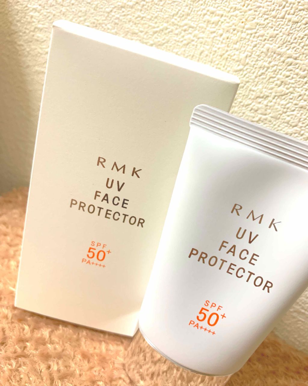 UVフェイスプロテクター50/RMK/日焼け止めクリームを使ったクチコミ(1枚目)