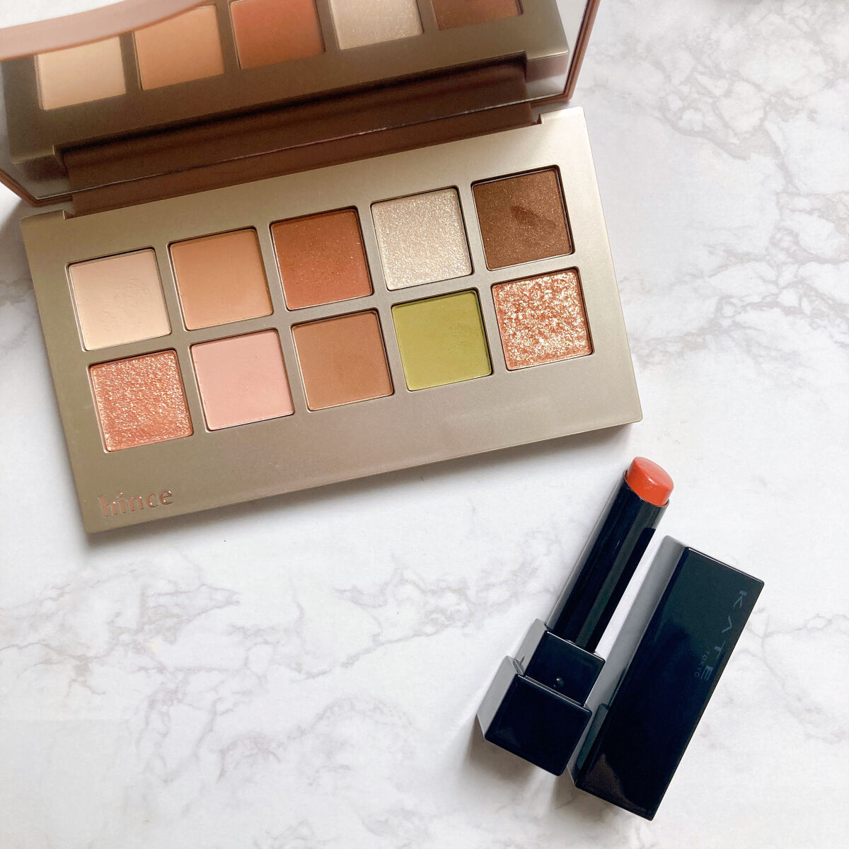 ニューデップスアイシャドウパレット/hince/アイシャドウパレットを使ったクチコミ（1枚目）