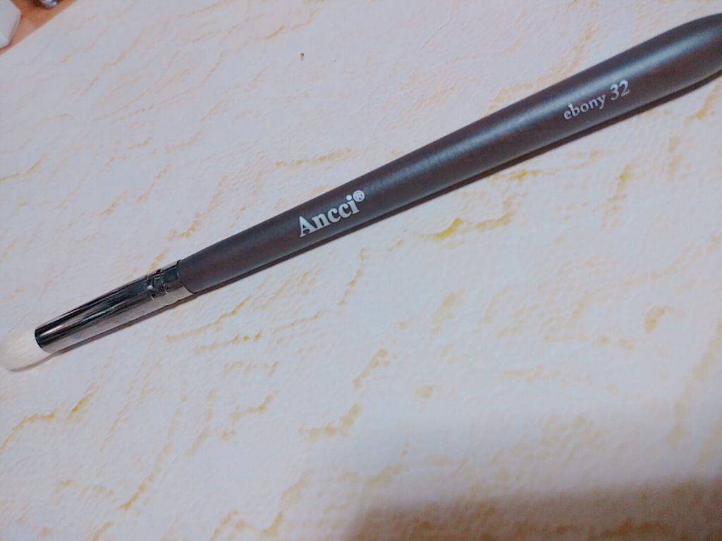 ebony 32/Ancci brush/メイクブラシを使ったクチコミ(1枚目)