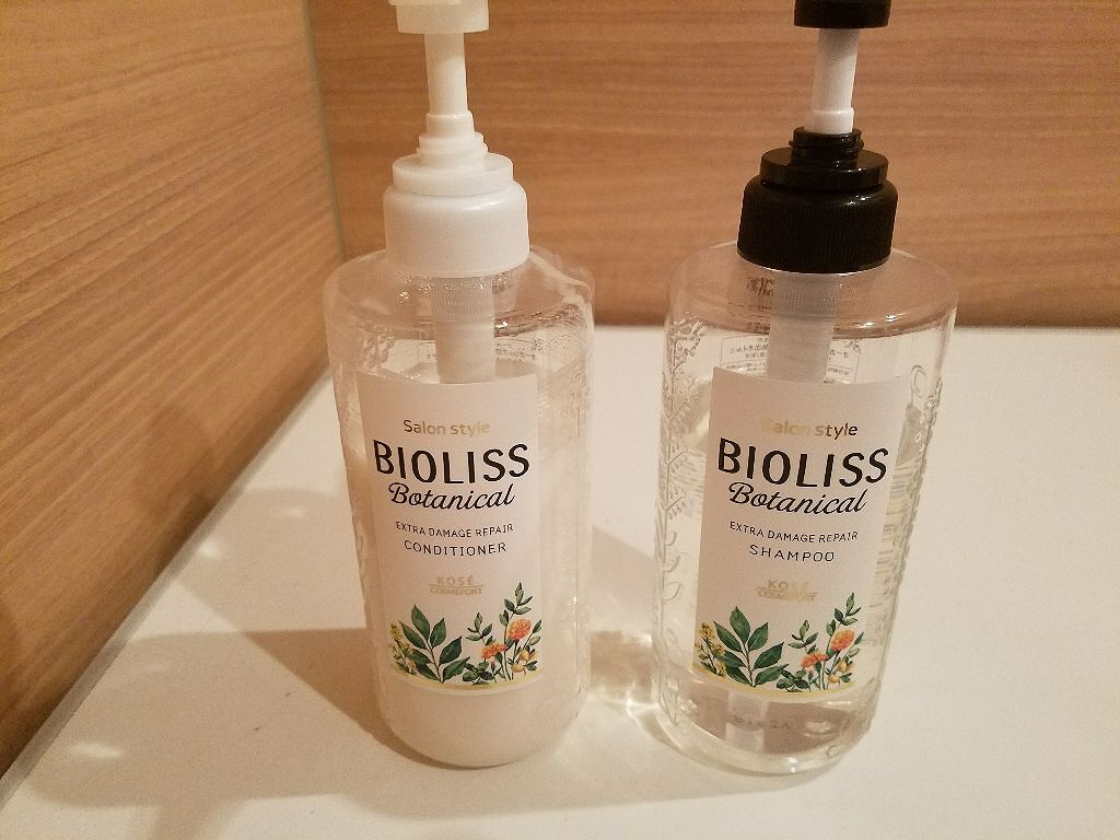 SSビオリス ボタニカル シャンプー/コンディショナー(エクストラダメージリペア)/SSビオリス/市販シャンプーを使ったクチコミ(1枚目)