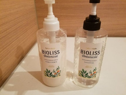 SSビオリス ボタニカル シャンプー/コンディショナー(エクストラダメージリペア)/SSビオリス/市販シャンプーを使ったクチコミ(1枚目)