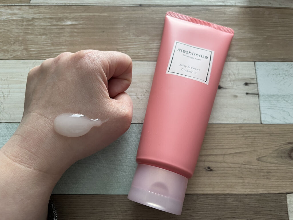 ゴマージュシュガー/meshimase/ボディスクラブを使ったクチコミ（2枚目）