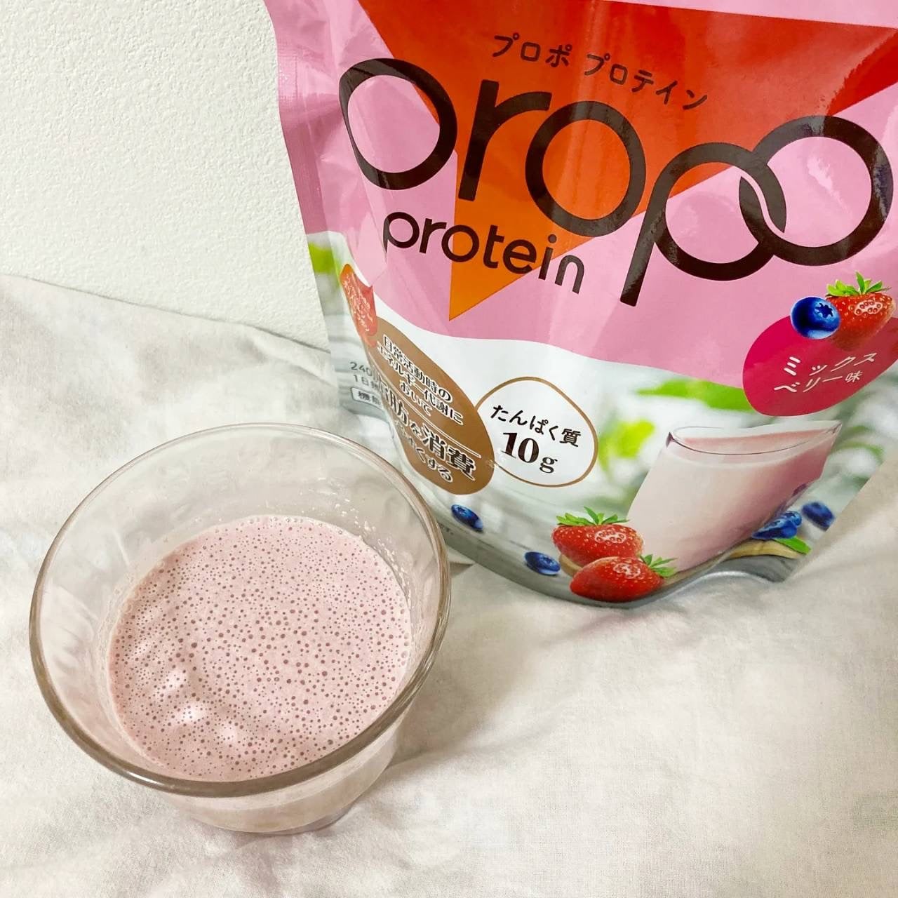 プロポ プロテイン(カフェオレ味)/ロート製薬/その他プロテインを使ったクチコミ(4枚目)