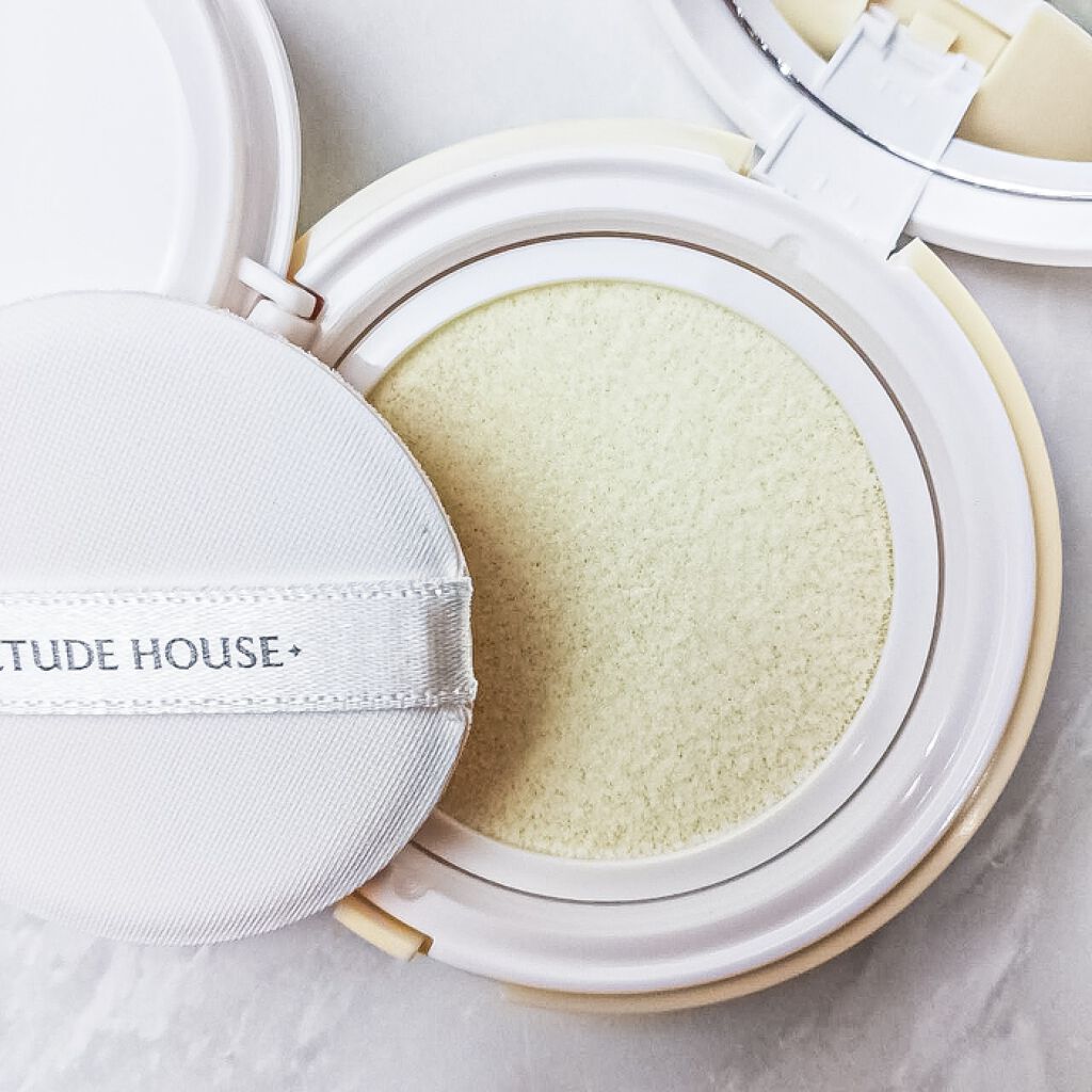 UVダブルカットクリアサンクッション/ETUDE/日焼け止めローションを使ったクチコミ（2枚目）