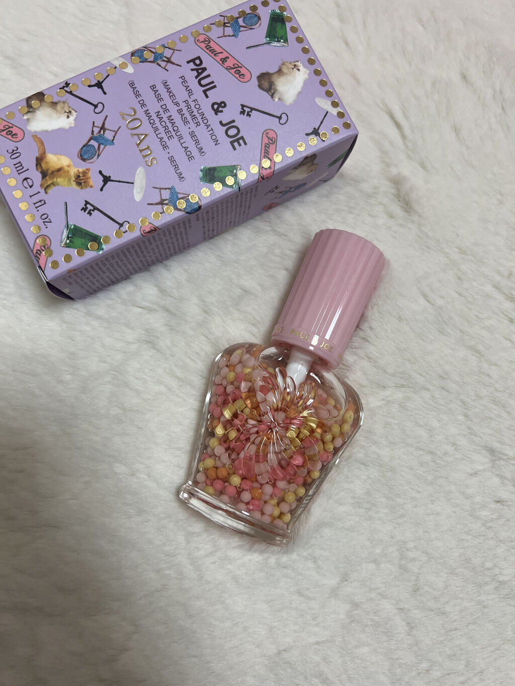 パール ファンデーション プライマー 005 ボナニヴェルセール!/PAUL & JOE BEAUTE/化粧下地を使ったクチコミ（1枚目）