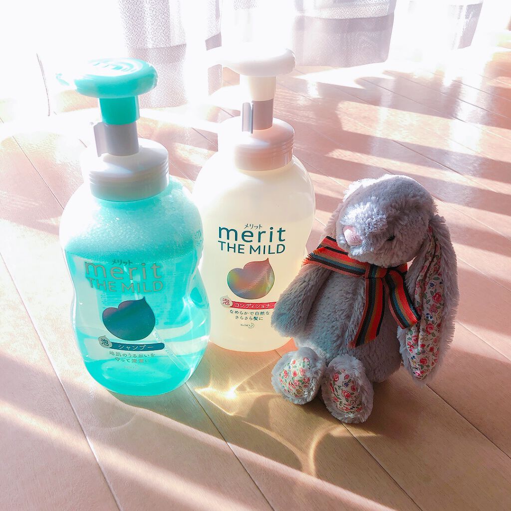 ザマイルド/メリット/市販シャンプーを使ったクチコミ（1枚目）