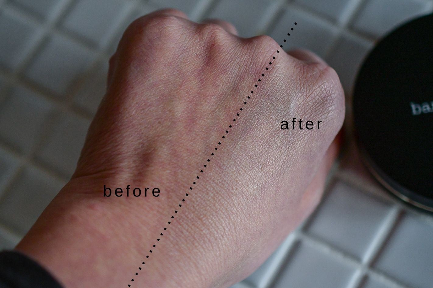 オリジナル ピュア セラム カバーアップ クッション/bareMinerals/クッションファンデーションを使ったクチコミ(4枚目)