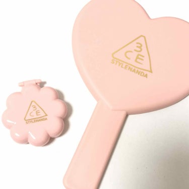 LOVE 3CE heart hand mirror/3CE/その他化粧小物を使ったクチコミ（1枚目）