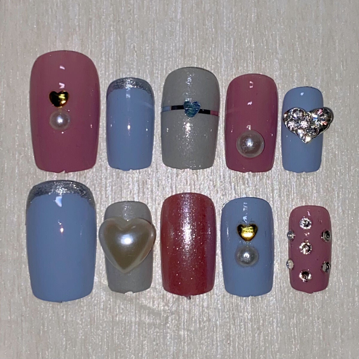 デコレーションネイルパーツ/DAISO/ネイルチップ・パーツを使ったクチコミ(3枚目)