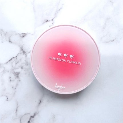 F5 リフレッシュクッション/keybo/クッションファンデーションを使ったクチコミ(1枚目)