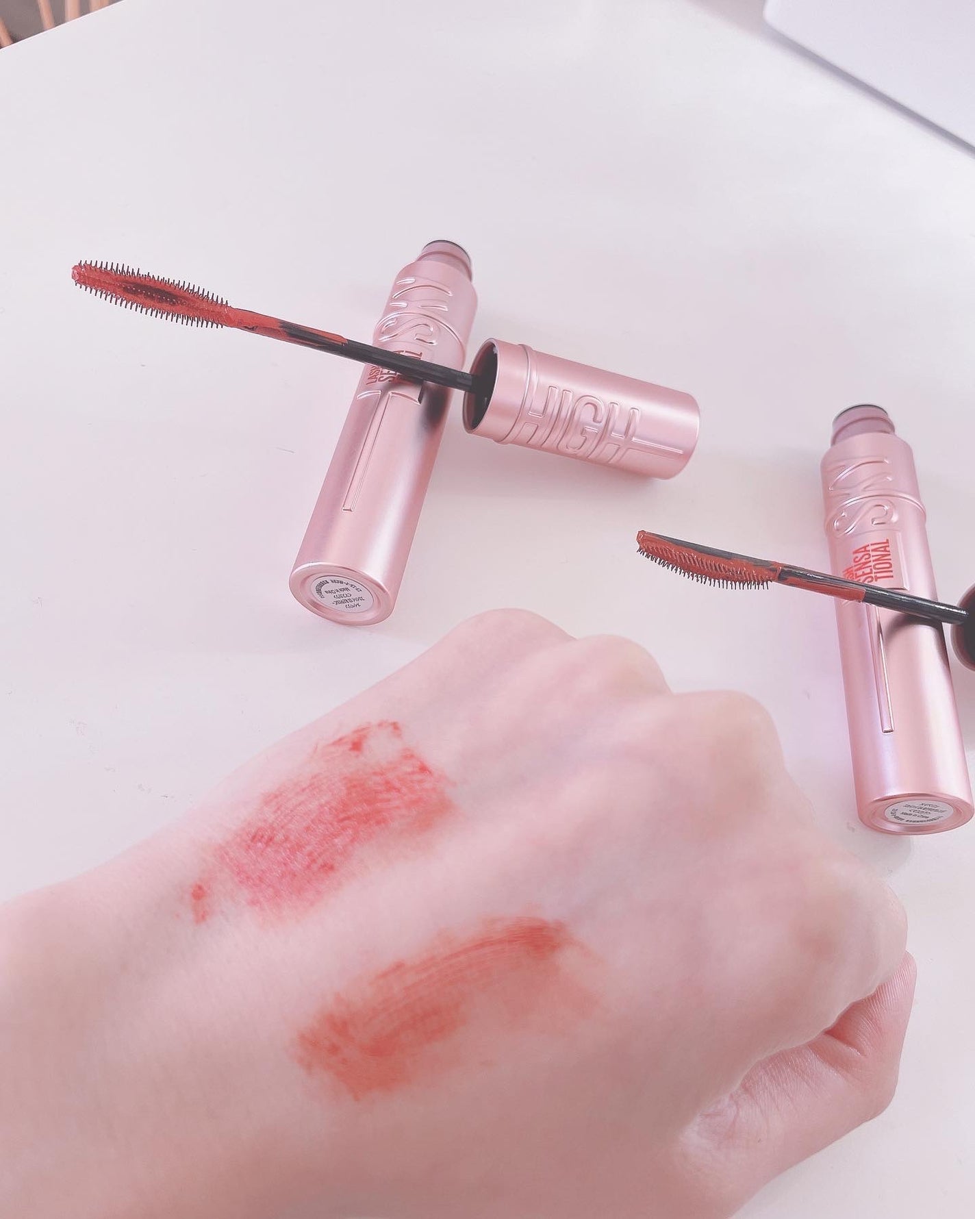 rina on LIPS 「メイベリン ニューヨークスカイハイマスカラあさやけルビーとゆう..」(2枚目)