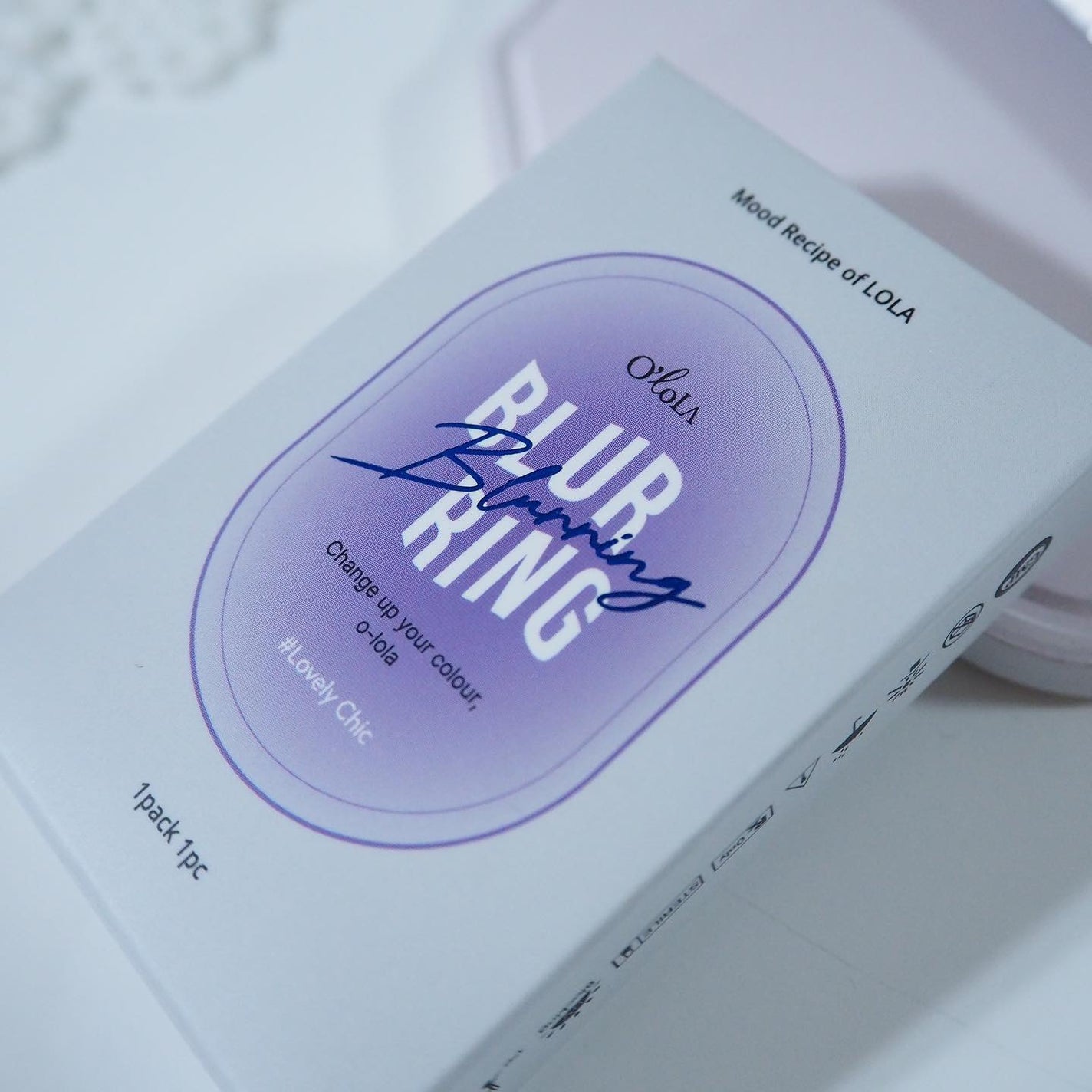 ブラーリング/OLOLA/カラーコンタクトレンズを使ったクチコミ(6枚目)