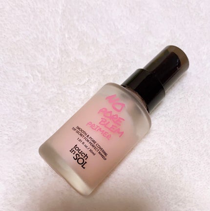 タッチインソール ノーポアブレムプライマー/touch in SOL /化粧下地を使ったクチコミ(1枚目)