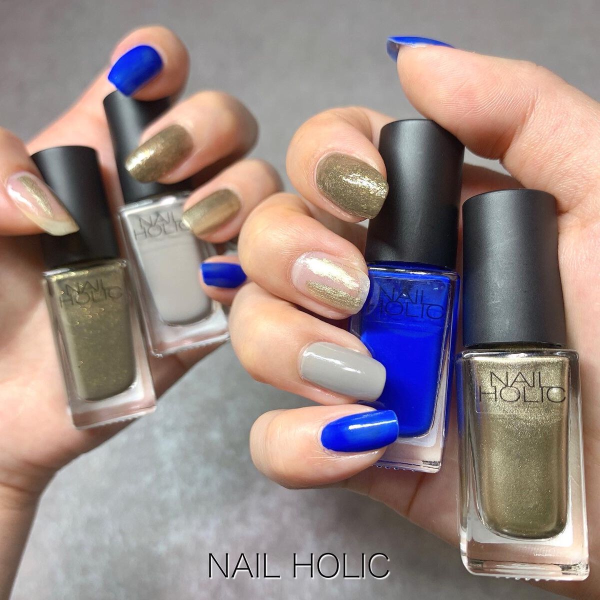 ネイルホリック Vivid color BL908/ネイルホリック/マニキュアを使ったクチコミ（1枚目）