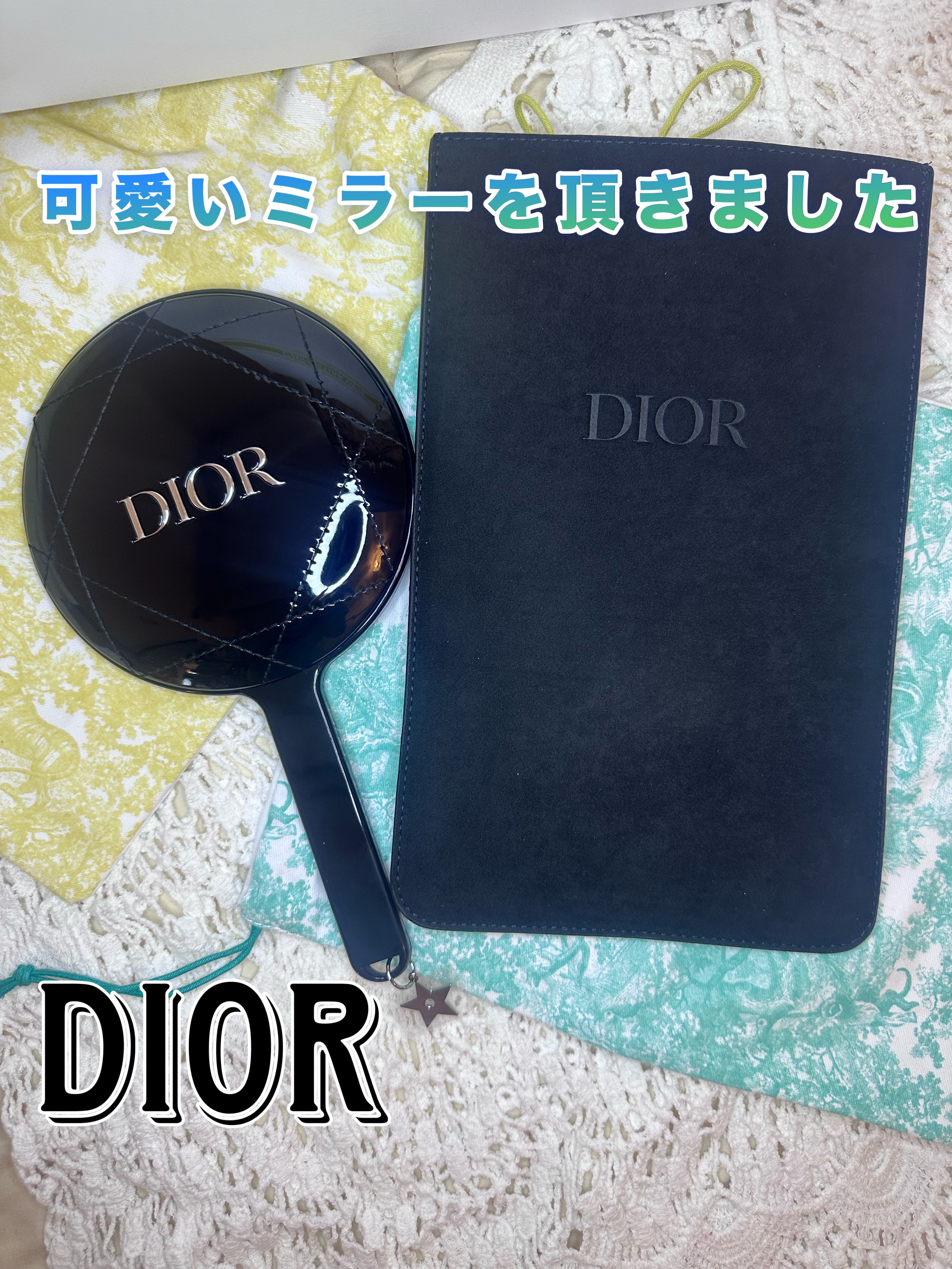 限定コスメ】その他｜Diorの口コミ - Dior ハンドミラー 可愛いミラー