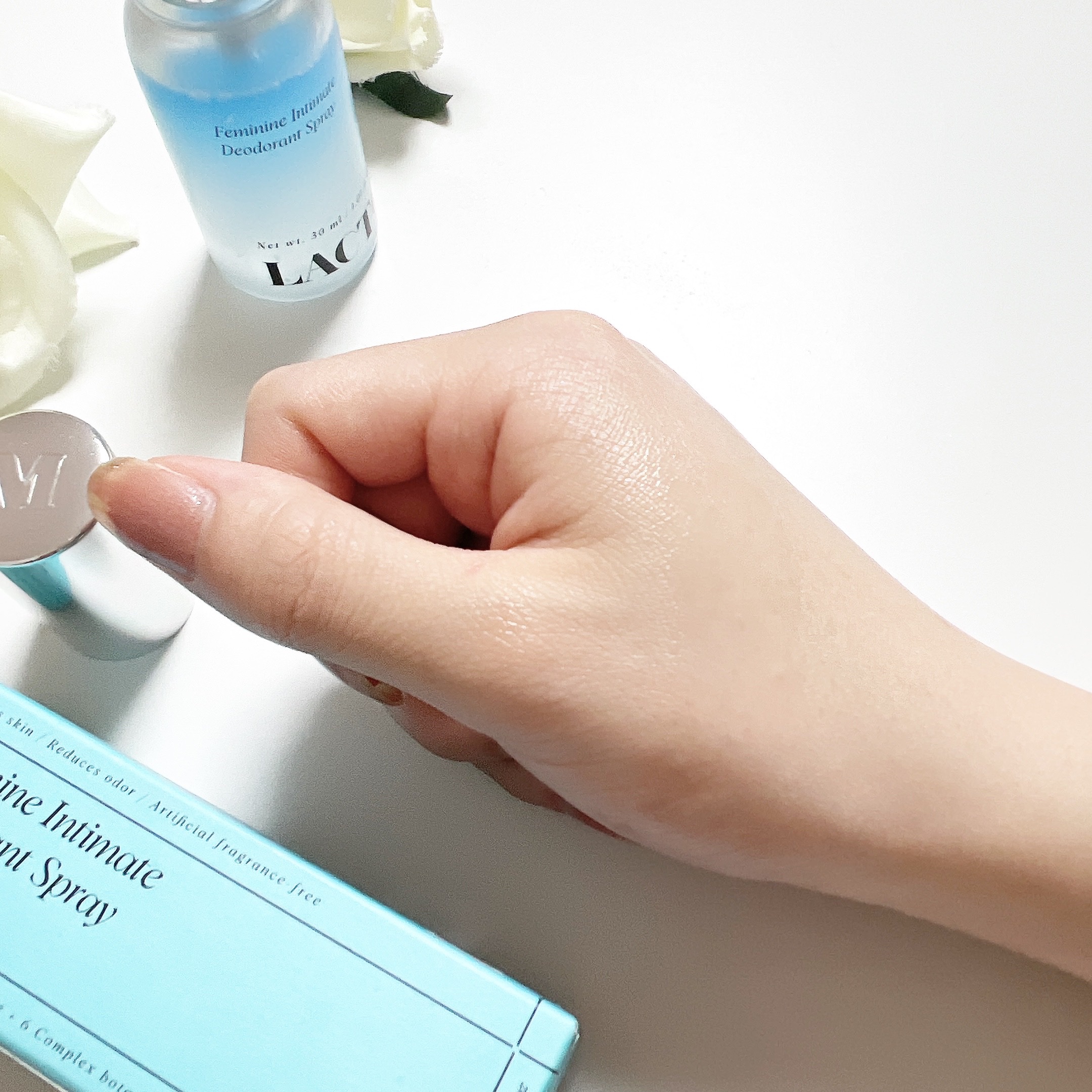 LACTOMEDI Feminine Probiotics Dry Mist/LACTOMEDI/デリケートゾーンケアを使ったクチコミ（2枚目）