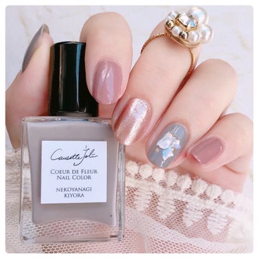 Coeur de Fleur Nail Color/Causette.Joli/マニキュアを使ったクチコミ（2枚目）