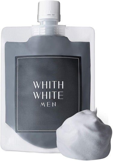 MEN 泥洗顔 WHITH WHITE