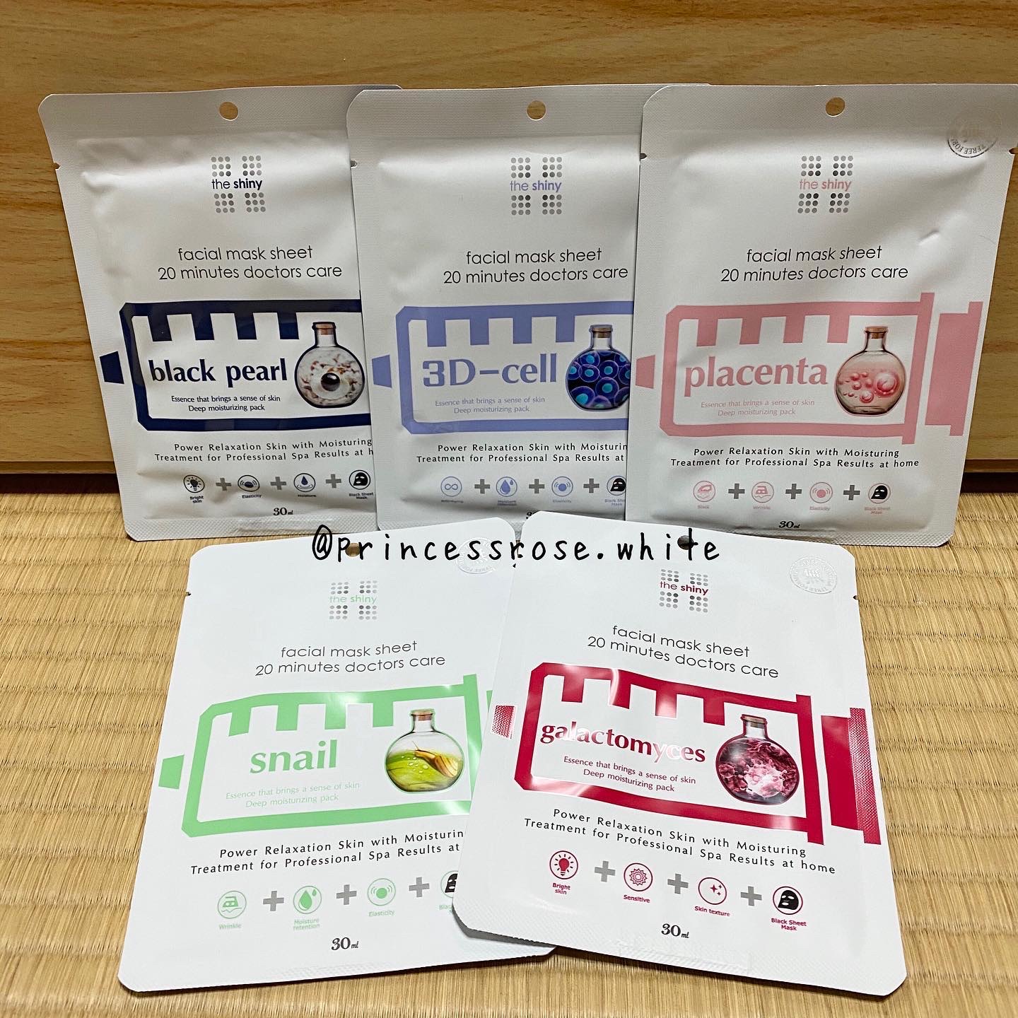 the  shiny　  faciaI mask sheet 20 minutes doctors care   /The Shiny/シートマスク・パックを使ったクチコミ（2枚目）