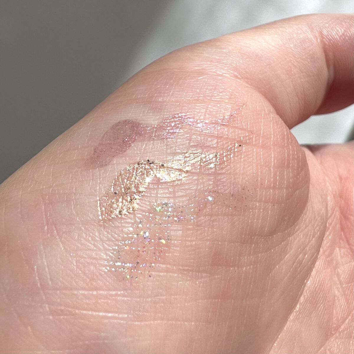 マルチグリッター ローズピンク/PHOEBE BEAUTY UP/グリッターを使ったクチコミ（3枚目）