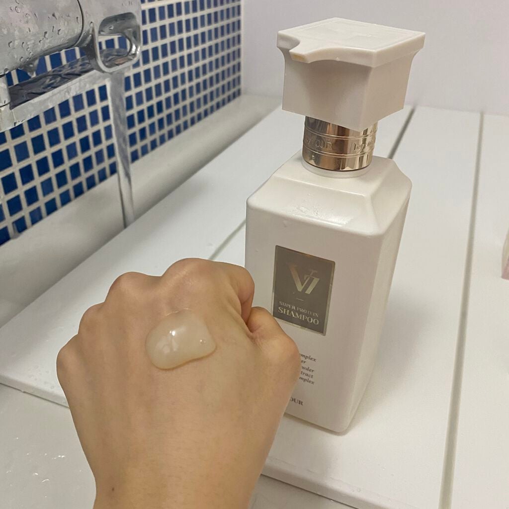 V7 スーパープロテイン シャンプー/by : OUR/サロンシャンプーを使ったクチコミ(3枚目)