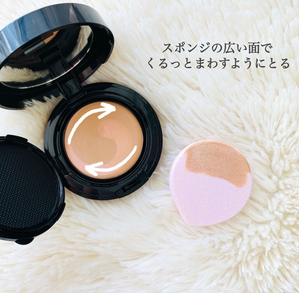 モイスチャーロゼファンデーションUV 01 明るめの肌の色/コフレドール/クリーム・エマルジョンファンデーションを使ったクチコミ（3枚目）