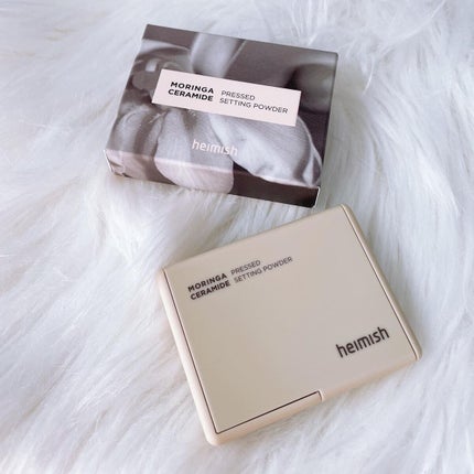モリンガセラミドセッティングパウダーパクト/heimish/プレストパウダーを使ったクチコミ(4枚目)
