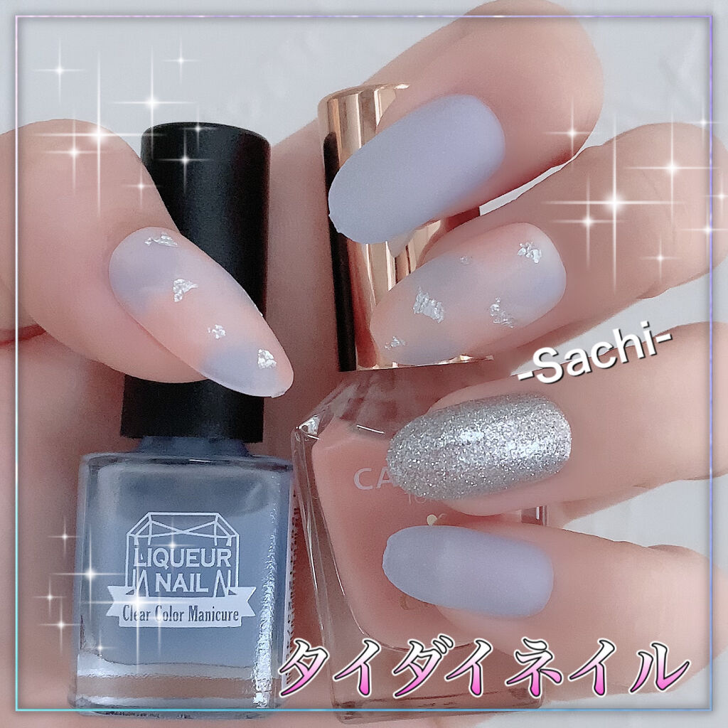 #セルフネイル,#タイダイネイル,#春ネイルのネイルデザイン