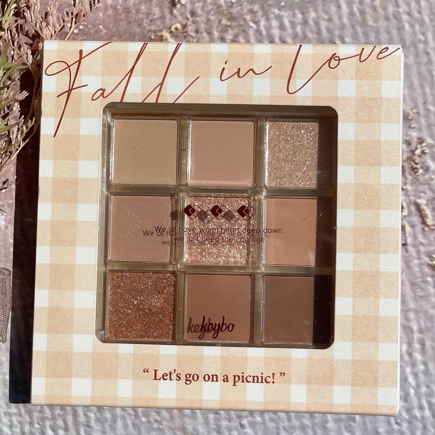 KEYBO FALL IN LOVE SHADOW PALETTE/keybo/アイシャドウパレットを使ったクチコミ(5枚目)
