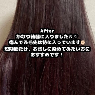 デビルズトリック キャンディピンク/クイスクイス/ヘアカラーを使ったクチコミ（2枚目）