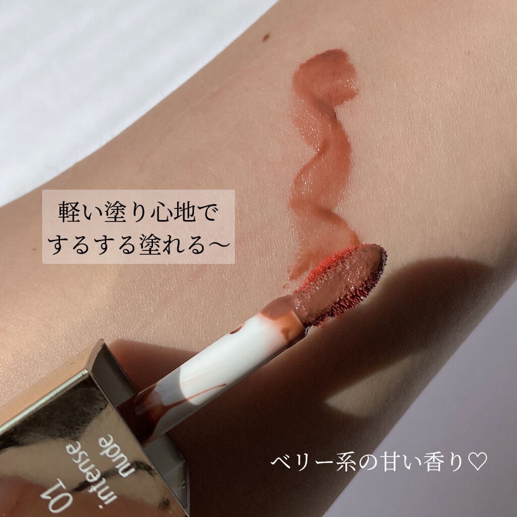 コンフォート リップオイル インテンス/CLARINS/リップグロスを使ったクチコミ(3枚目)