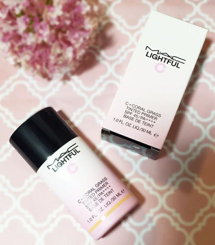 ライトフル C+ティンティッド プライマーSPF45(PA++++)/M・A・C/化粧下地を使ったクチコミ(1枚目)